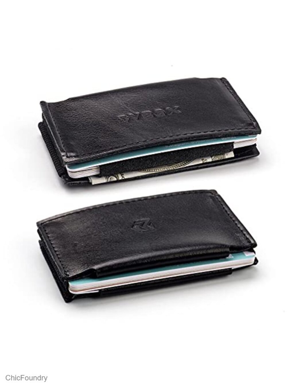 Handcrafted Genuine Leather Slim Wallet Front Pocket Credit Card Holder with
